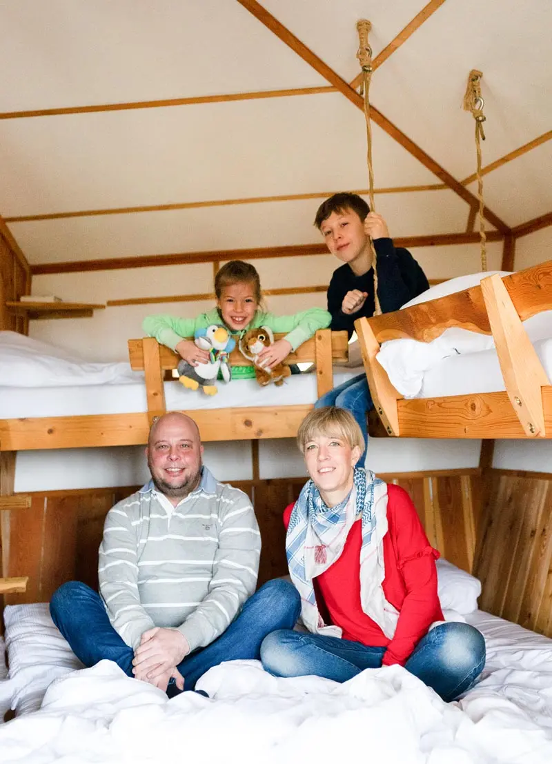 Baumhaushotel Robins Nest Familienzeit