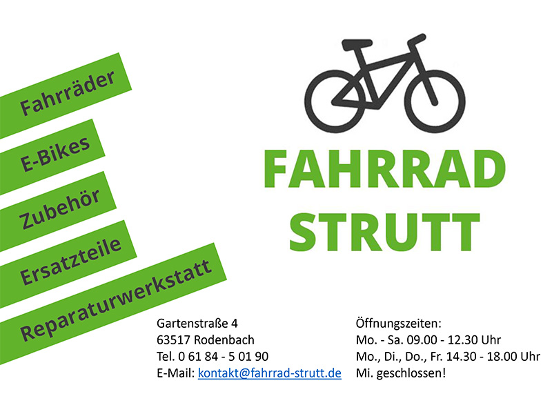 Fahrradgeschäft "Fahrrad Strutt""