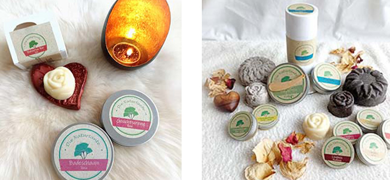 Content 1: Beauty-Artikel wie Cremes, Body-Lotion und Seifen